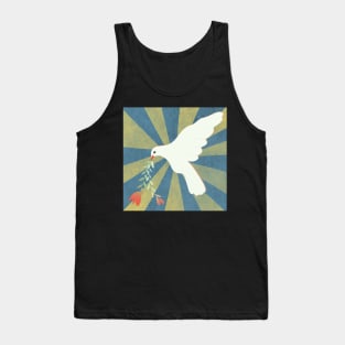 Peace for Ukraine - peace dove Tank Top